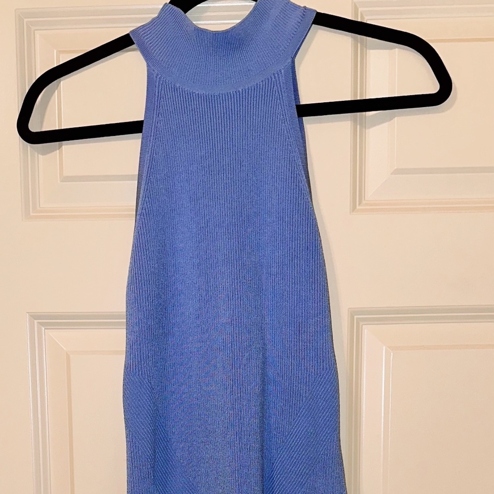 Marciano by Guess Blue Maxi Body Tight Dress